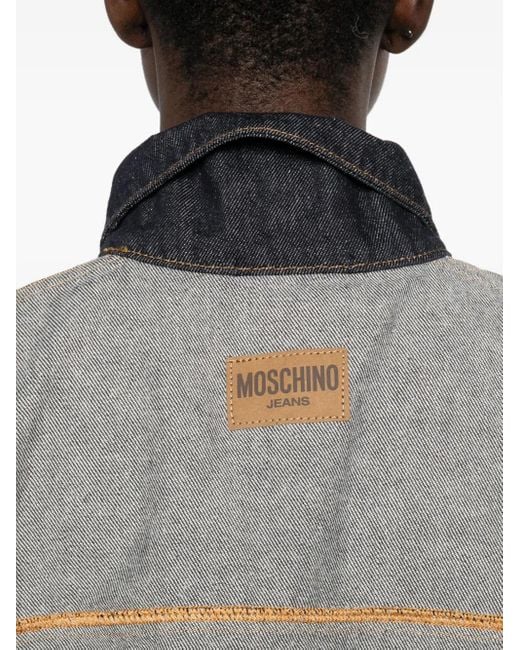 Moschino Denim Jack in het Gray