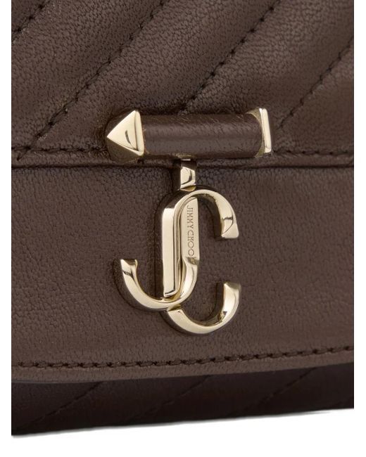 Jimmy Choo Avenue クラッチバッグ Brown