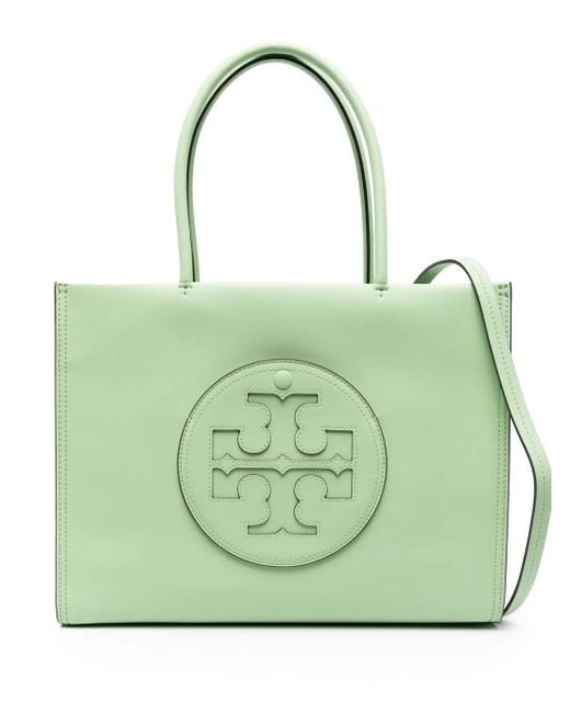 Tory Burch Green Tote Ella Bio Small