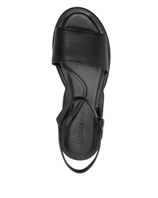 Robert Clergerie Black 65Mm Flowe Sandals