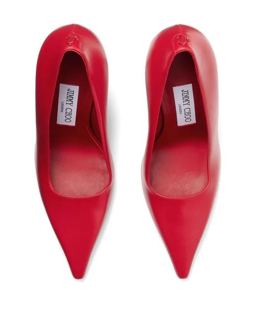 Jimmy Choo Pink 95Mm Lxia Pumps