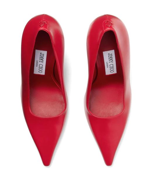 Jimmy Choo 95 Mm Ixia Pumps in het Pink