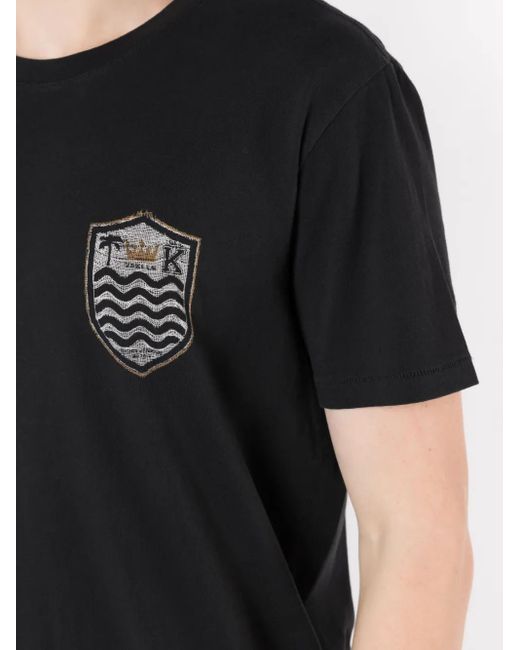 Osklen T-Shirt Mit Grafischem Print in Black für Herren