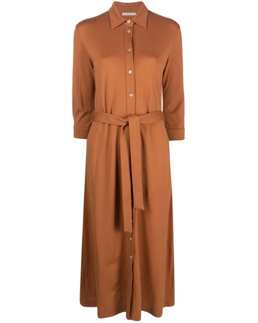 Circolo 1901 ロングスリーブ ドレス Brown