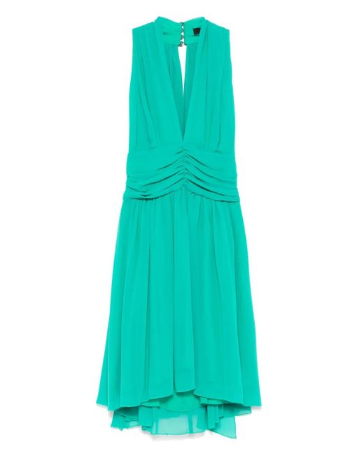 Vestido corto drapeado Liu Jo de color Green