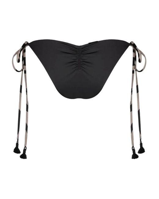 Johanna Ortiz Sagrado Reversible Bikini Bottom in Black | Lyst UK