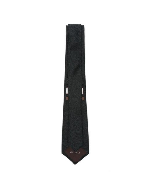 Canali White Wool Tie for men