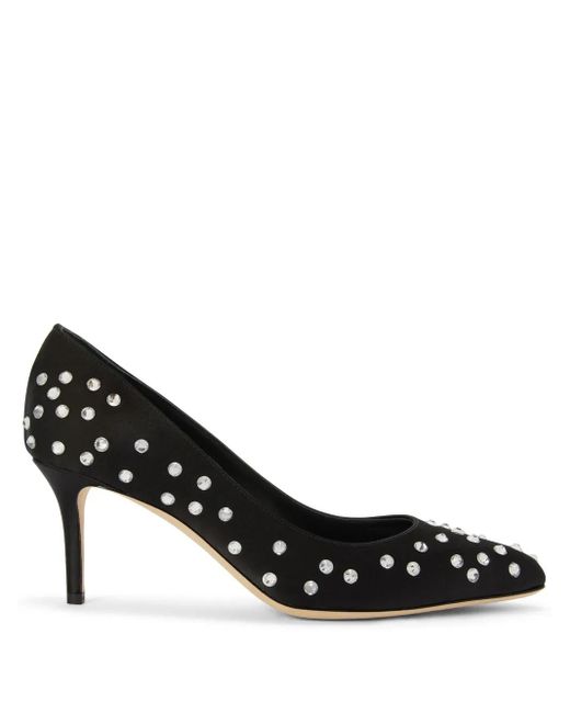 Giuseppe Zanotti Black 70Mm Jakye Precious Pumps