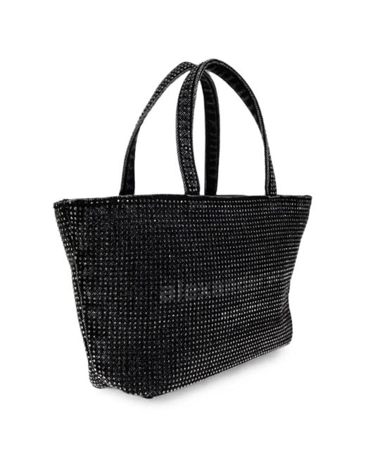 Alexander Wang Black Small Punch Tote Bag