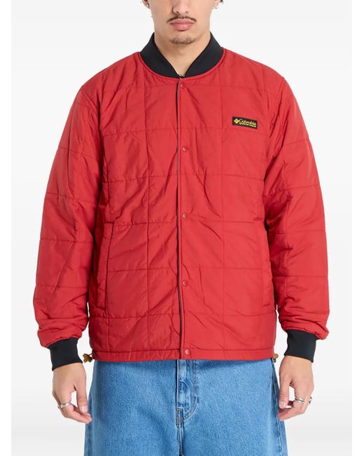 Columbia Orange Reversible Quilted Jacket for men