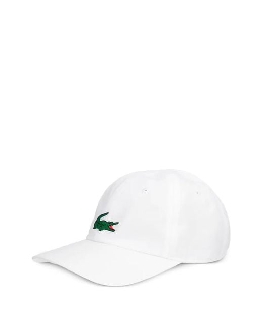 Lacoste White X Novak Djokovic Baseball Cap for men