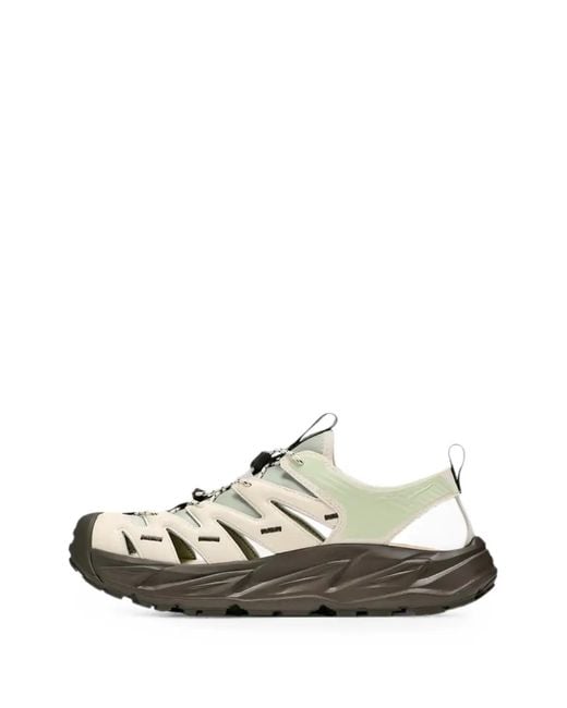 Hoka One One White Hopara Cut-Out Sneakers