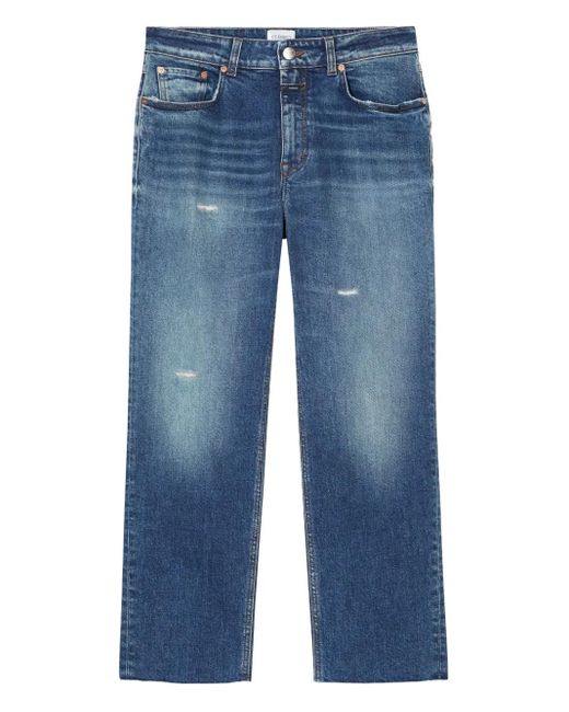 Closed Blue Jeans Im Distressed-Look