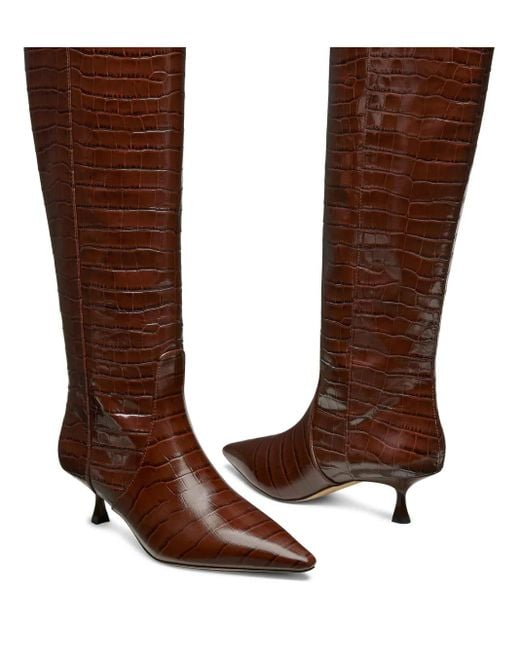Stuart Weitzman Naomi 50mm ブーツ Brown