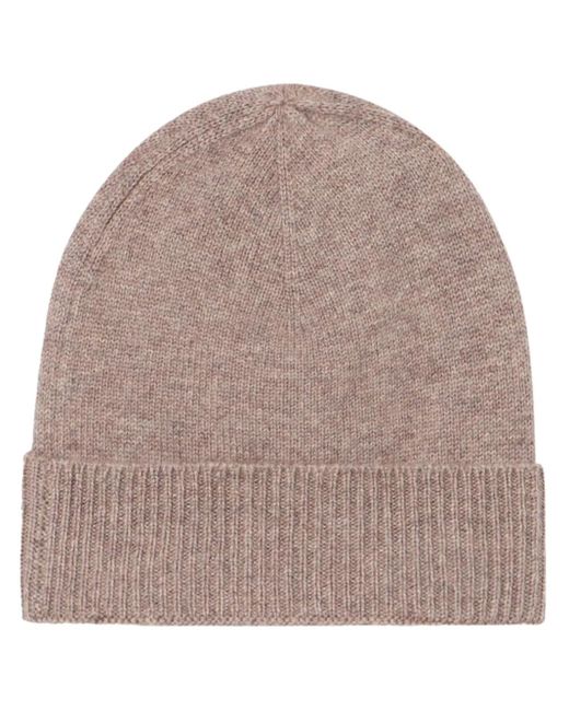 Brooks Brothers Brown Cashmere Beanie for men