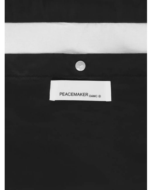 Oamc Peacemaker Black Carry-Handle Tote Bag for men