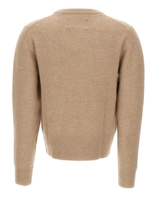 Extreme Cashmere Natural Jeanne Crew-Neck Cashmere Sweater