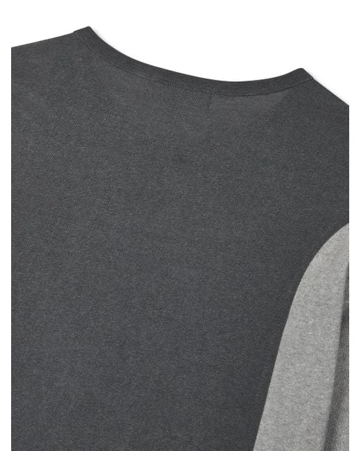 Top Con Bordi A Contrasto di Studio Tomboy X in Black