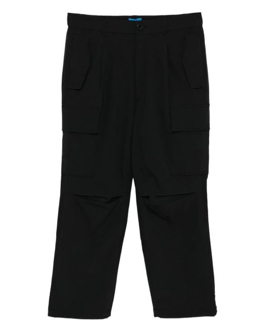 メンズ SPORT b. by agnès b. ロゴパッチ パンツ Black