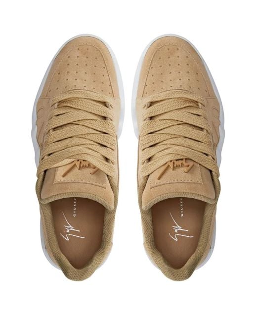 Giuseppe Zanotti White Talon Mid-Top Sneakers