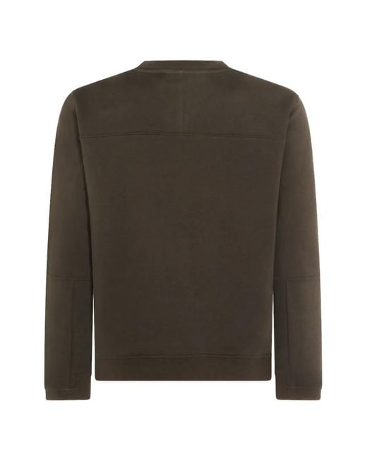 K-Way Green Logo-Patch Sweater for men