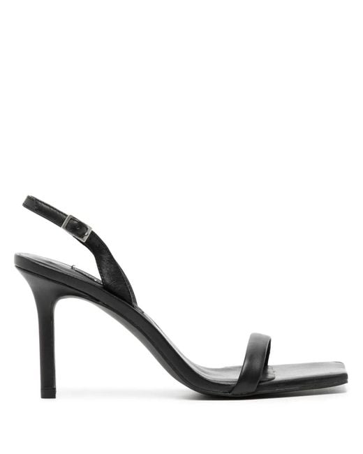 Senso Black 40Mm Helena Leather Sandals