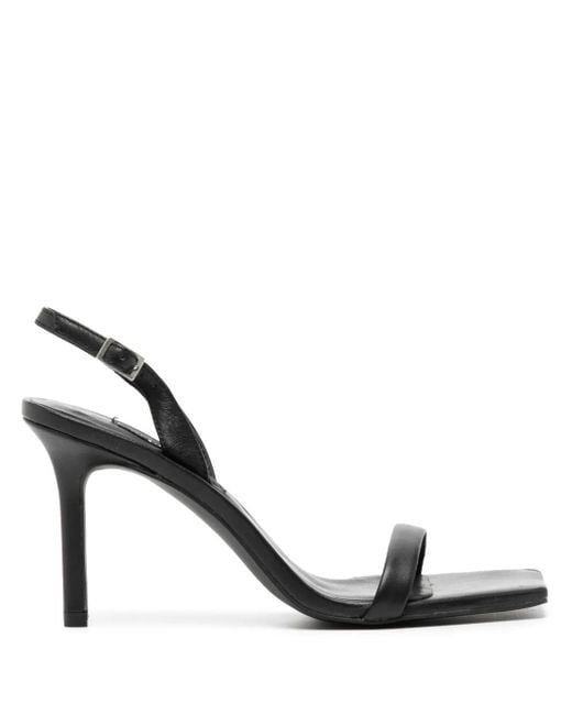Senso Black 40Mm Helena Leather Sandals