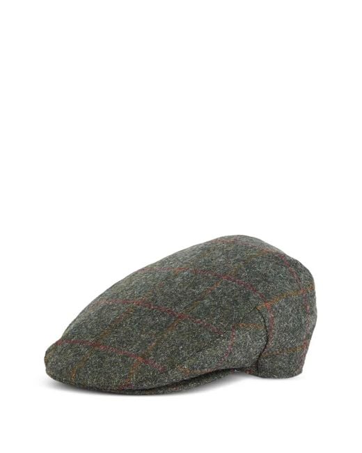 Barbour Gray Wool Beret for men