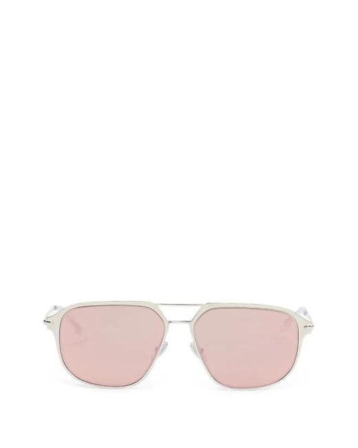 Isabel Marant Pink Arro Double-Bridge Pilot-Frame Sunglasses