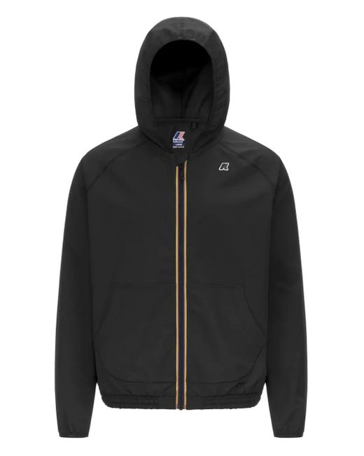 K-Way Black Sia Windbreaker for men