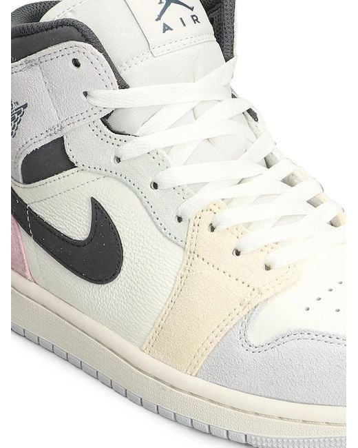 Nike White Logo-Patch Sneakers for men