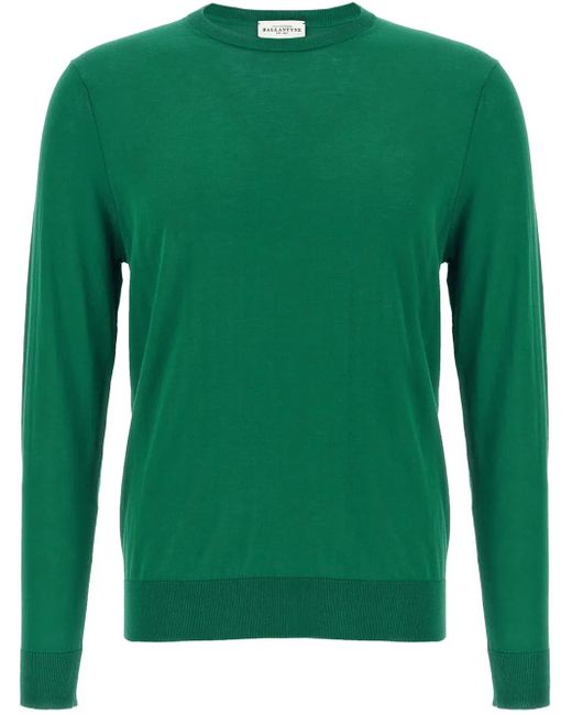 メンズ Ballantyne クルーネックセーター Green