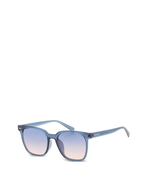 Calvin Klein White Logo-Print Square-Frame Sunglasses for men