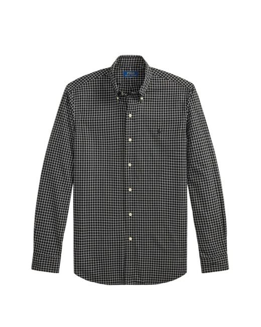 Polo Ralph Lauren Gray Plaid Shirt for men