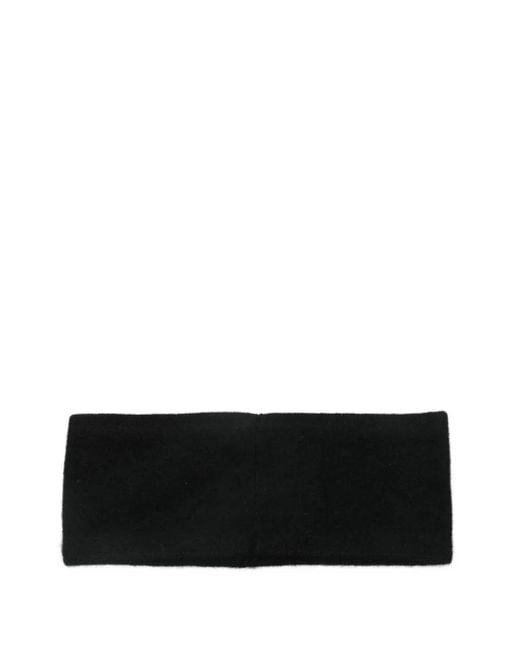 Totême  Black Cashmere Headband