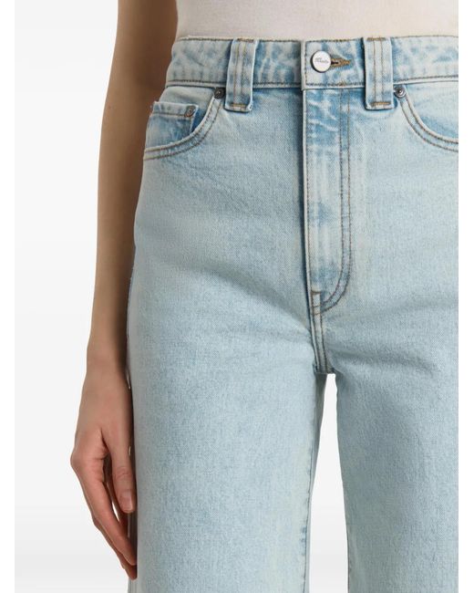Khaite Blue Dane Stretch Jeans