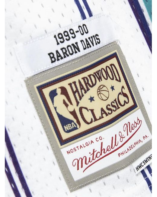 Mitchell & Ness Blue Striped Tank Top for men