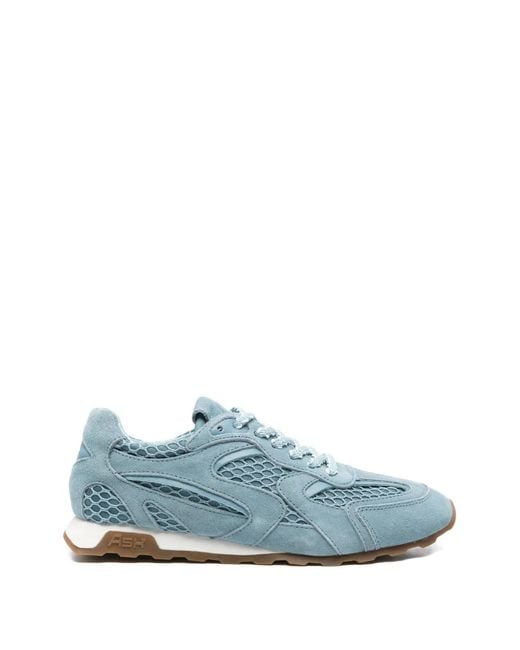 Ash Blue Baskets À Lacets