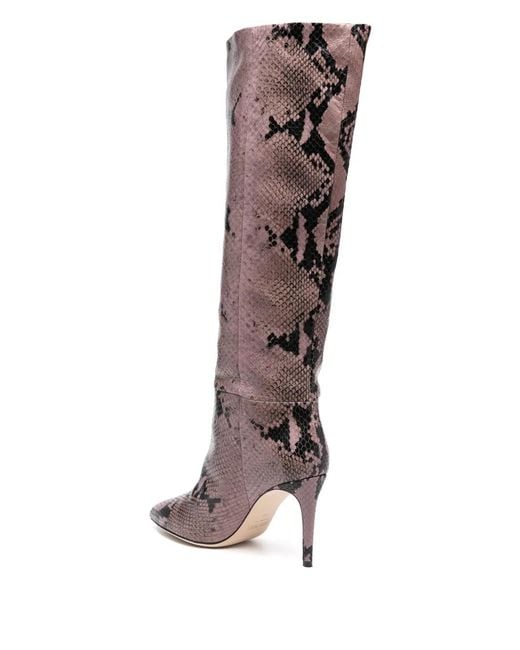 Paris Texas Brown Stiletto Boot 85