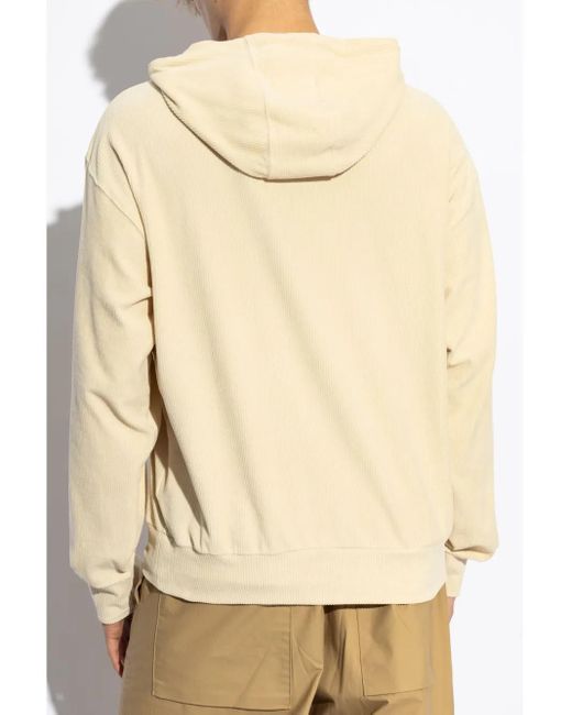 Givenchy Natural Logo-Embroidered Hoodie for men