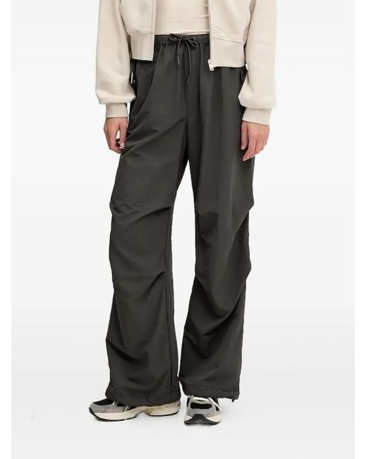 P.E Nation Black Discovery Drawstring-Waist Trousers