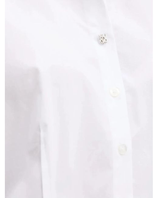 Camicia Crop di HUGO in Black