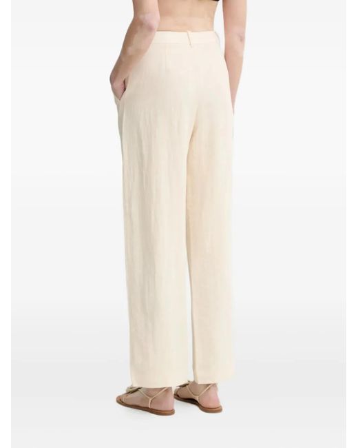 Munthe Natural Pocket-Detail Trousers