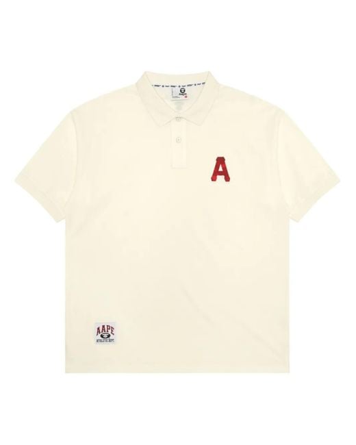 メンズ Aape By A Bathing Ape ポロシャツ White