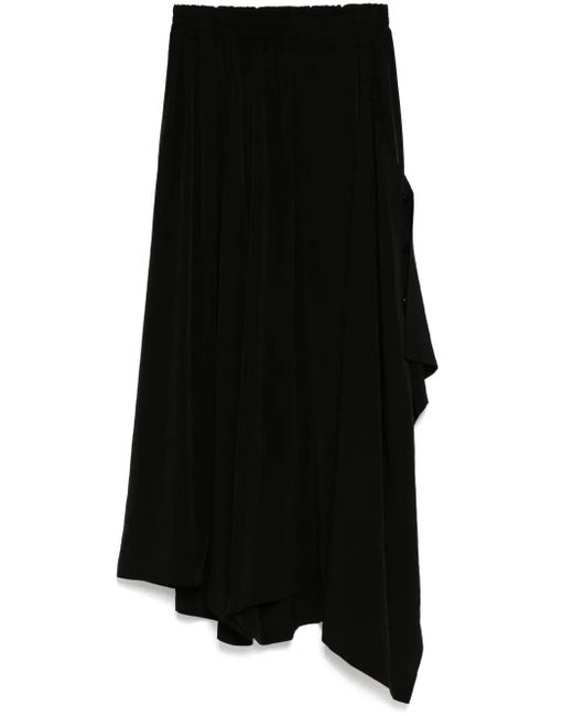 Pantalones palazzo Y's Yohji Yamamoto de color Black
