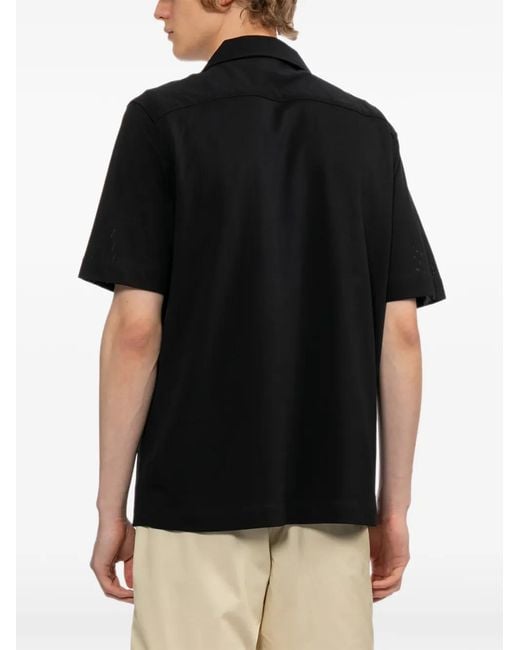 Fred Perry Black Compress Shirt for men