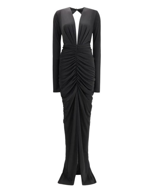 ANDAMANE Black Zelda Maxi Dress