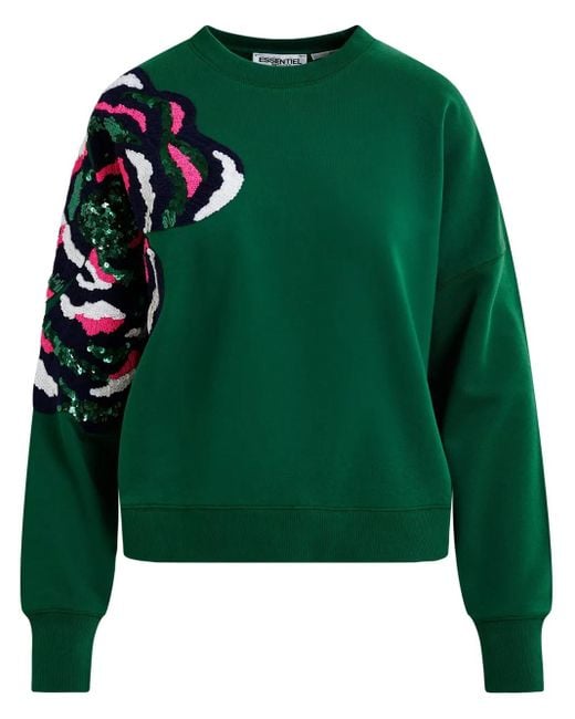 Essentiel Antwerp Green Gag Sweatshirt