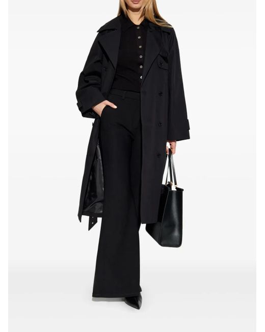 MICHAEL Michael Kors Black Trenchcoat mit Gürtel