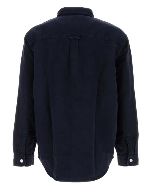 Carhartt Blue Walter Button-Fastening Overshirt for men